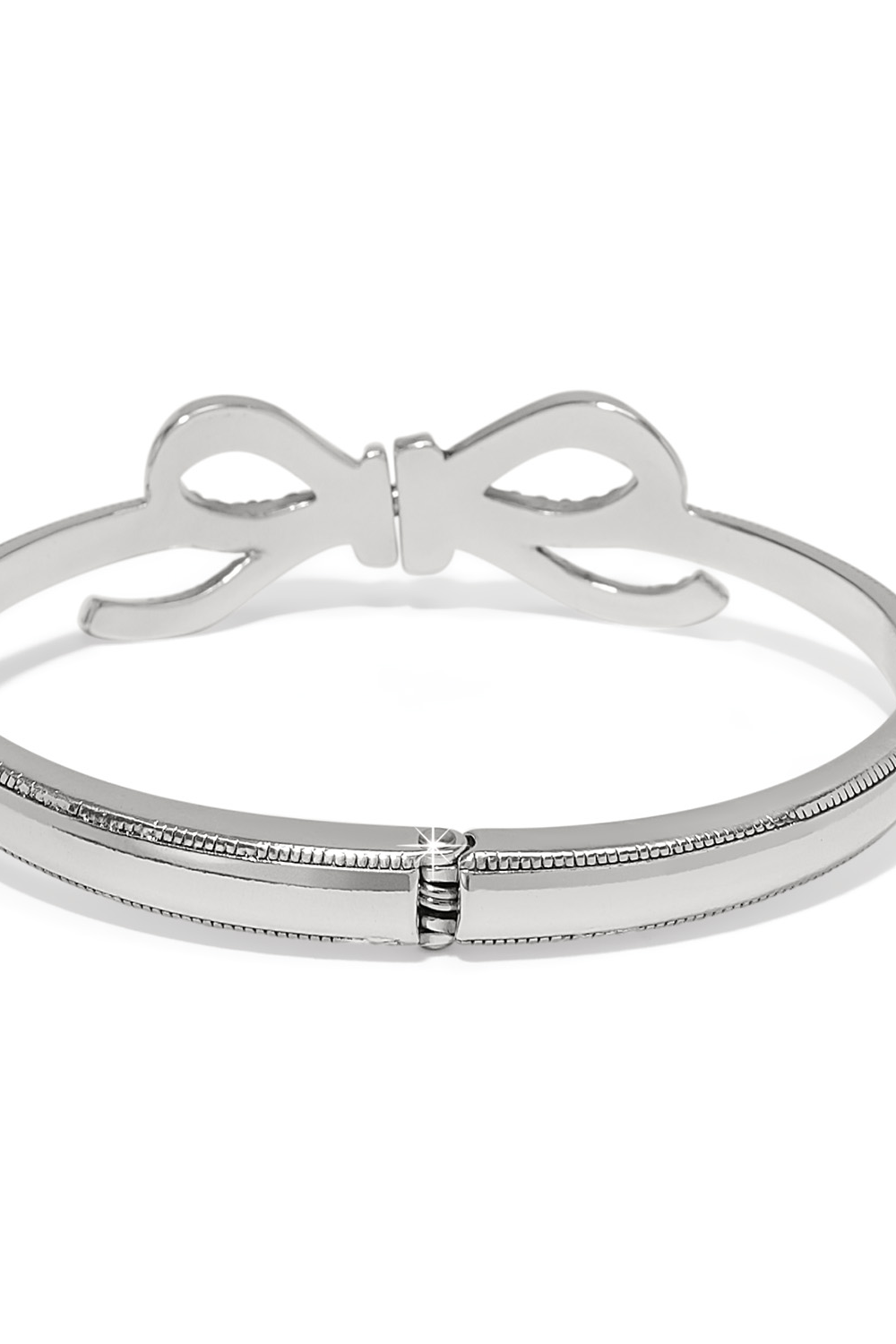 Illumina Bow Hinged Bangle