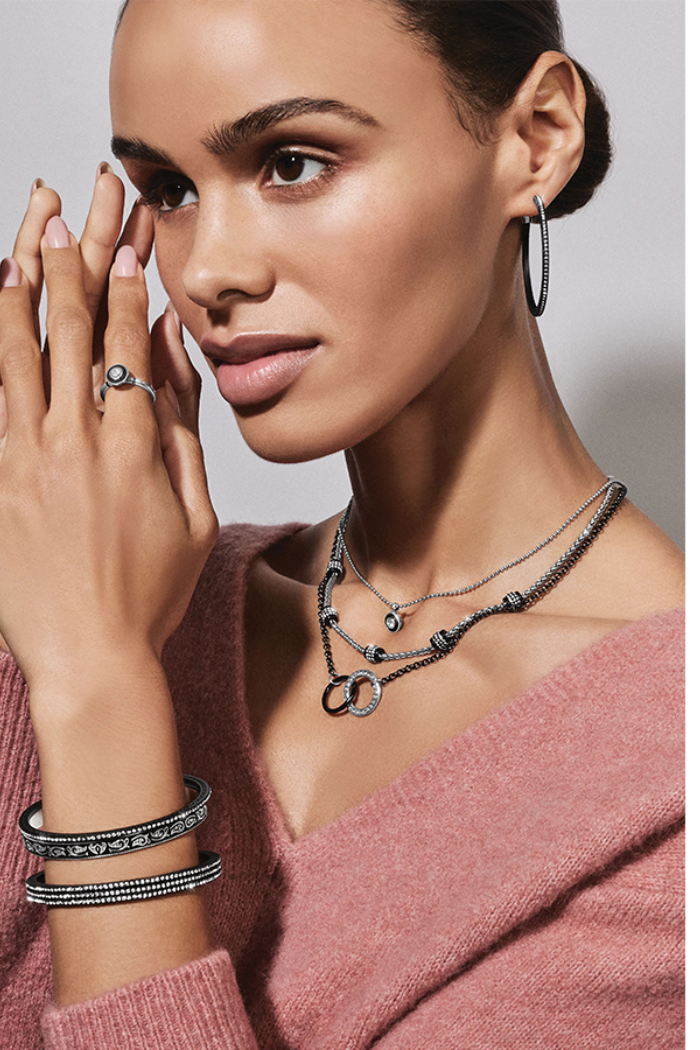 Meridian Eclipse Large Hoop Earrings