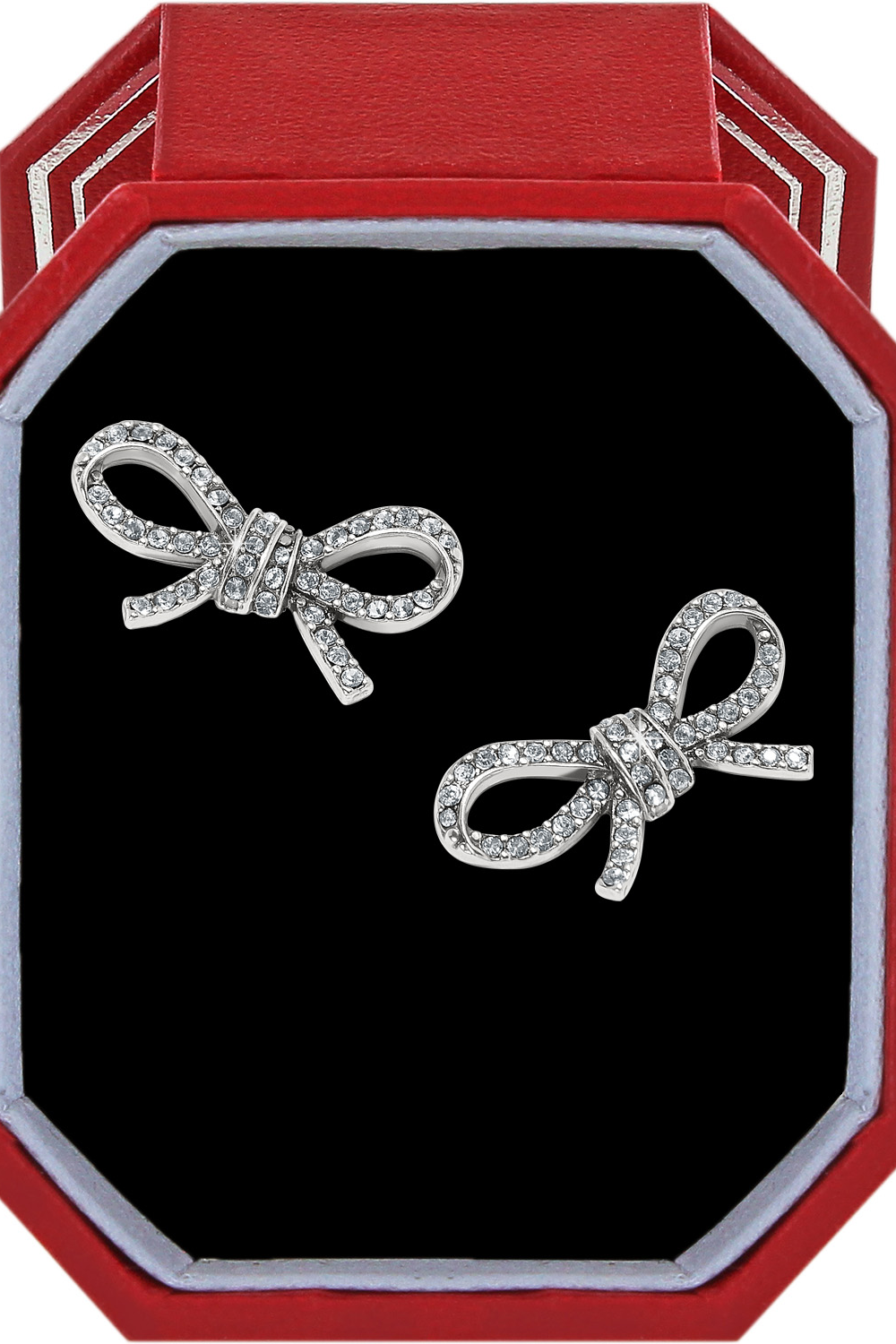 Illumina Bow Post Earrings Gift Box