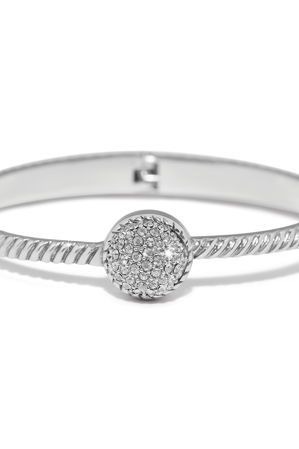 Illumina Celeste Dome Hinged Bangle