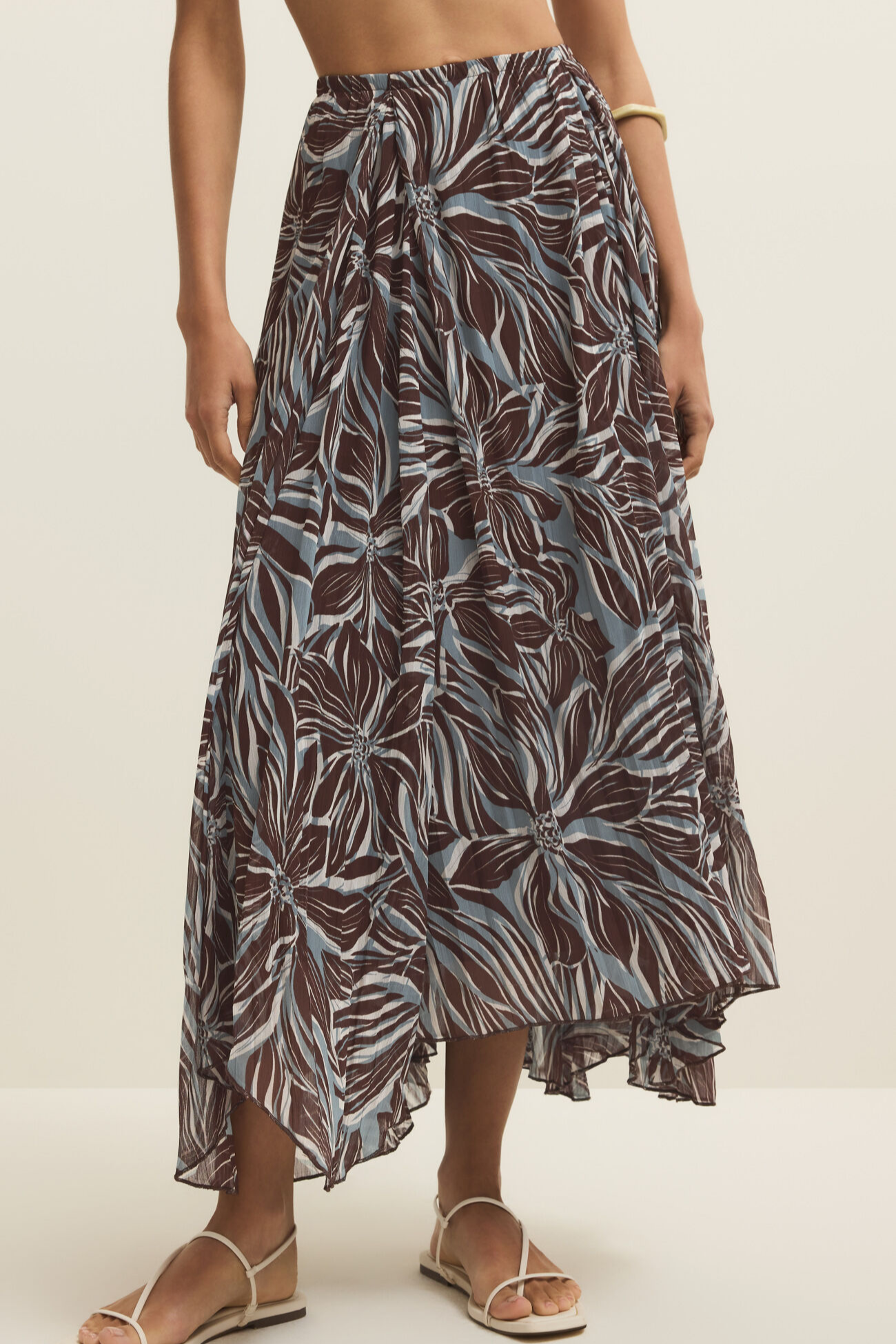 VITORIA ZINN FLORAL MAXI SKIRT