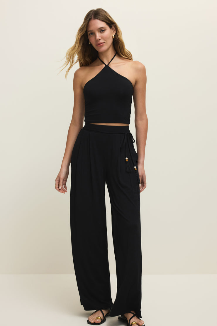 LYDIA WIDE LEG STRETCH PANT