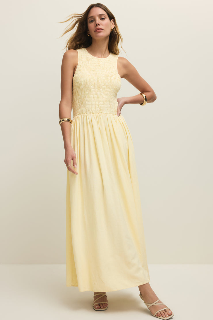 Juniper Linen Maxi Dress