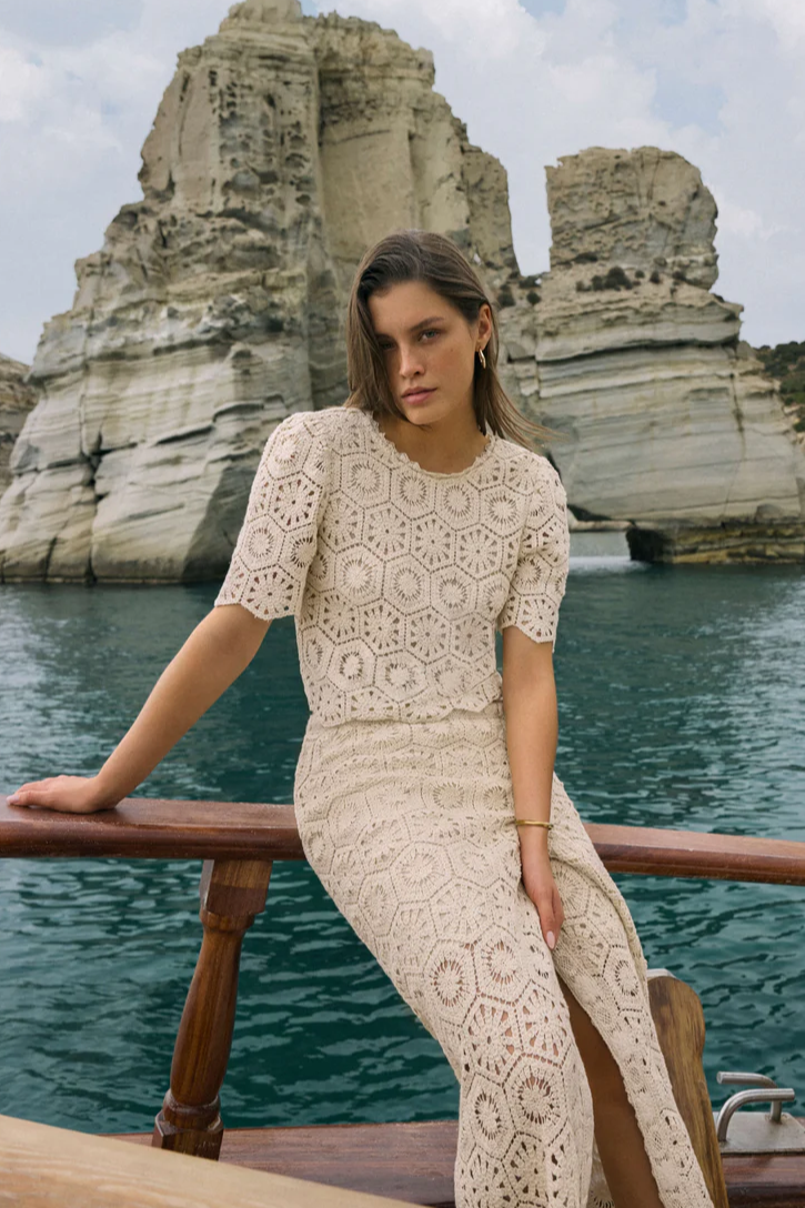 Raquel Lace Skirt