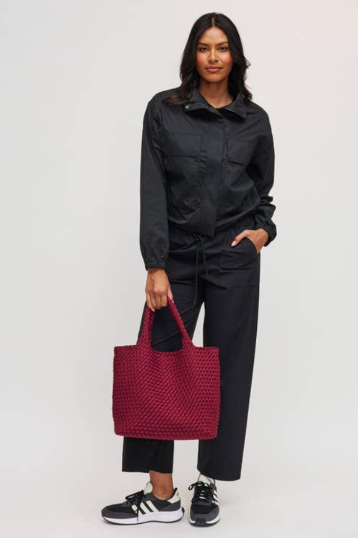 Sky's the Limit Medium Woven Neoprene Tote