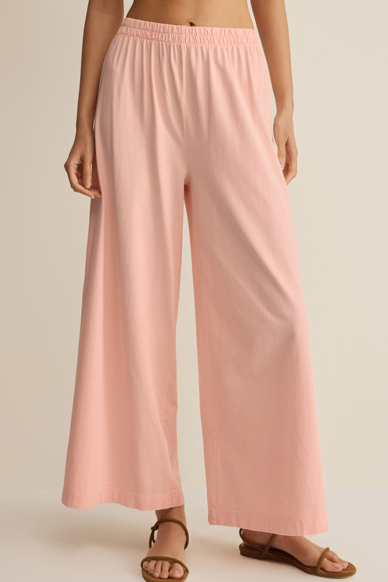 SCOUT JERSEY CROP FLARE PANT