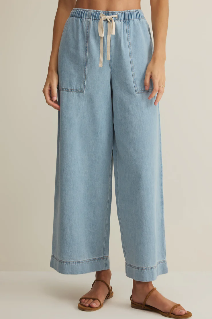 DAYCATION DENIM UTILITY PANT