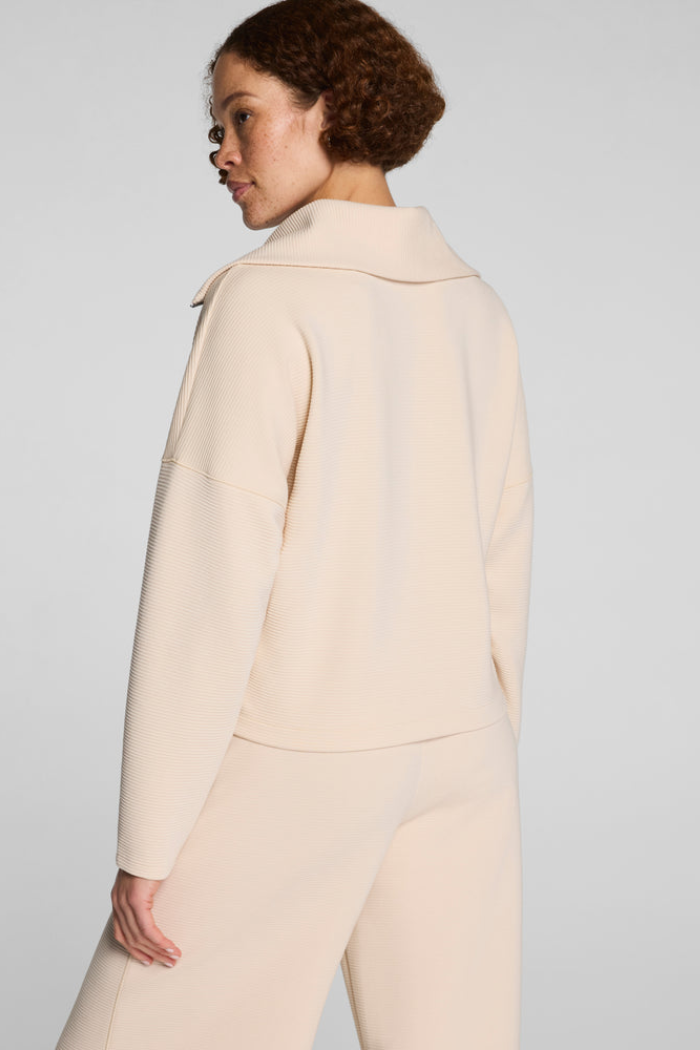 French Rib Half Zip