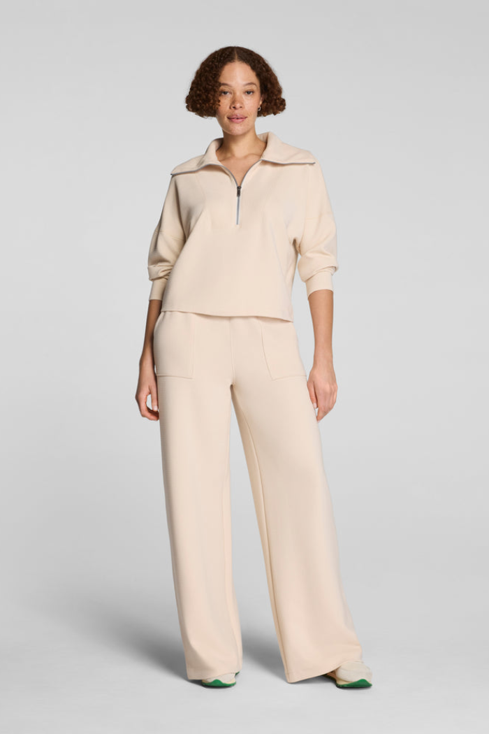 French Rib Half Zip