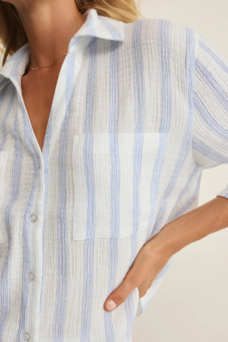 HELENA STRIPED SHIRT