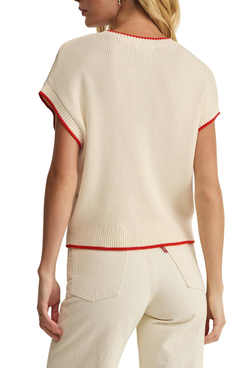 SLEEVELESS PATRIOT SWEATER