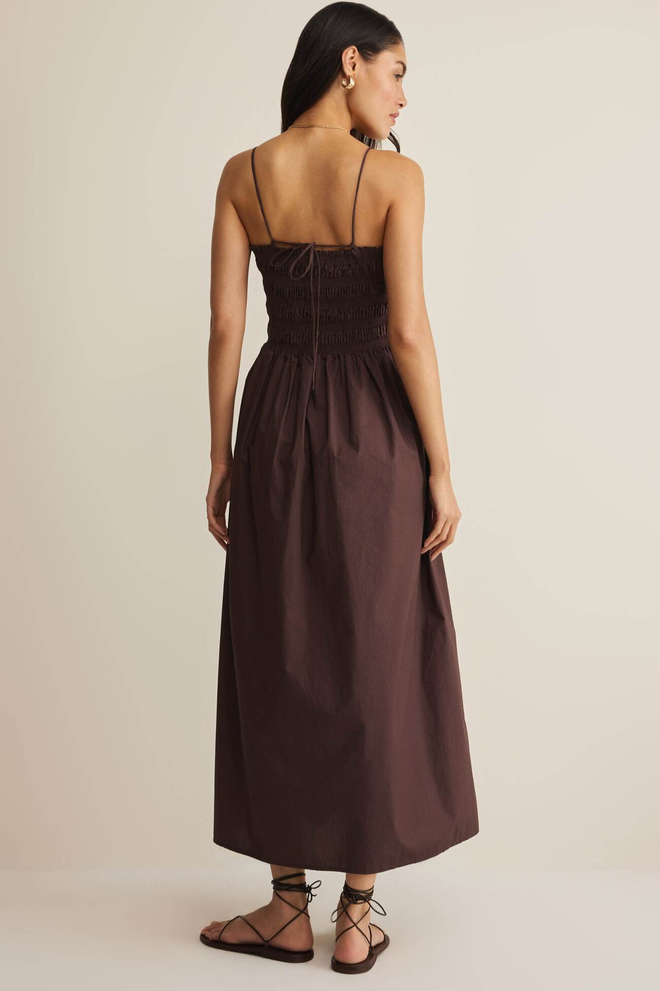Cornelia Poplin Maxi Dress