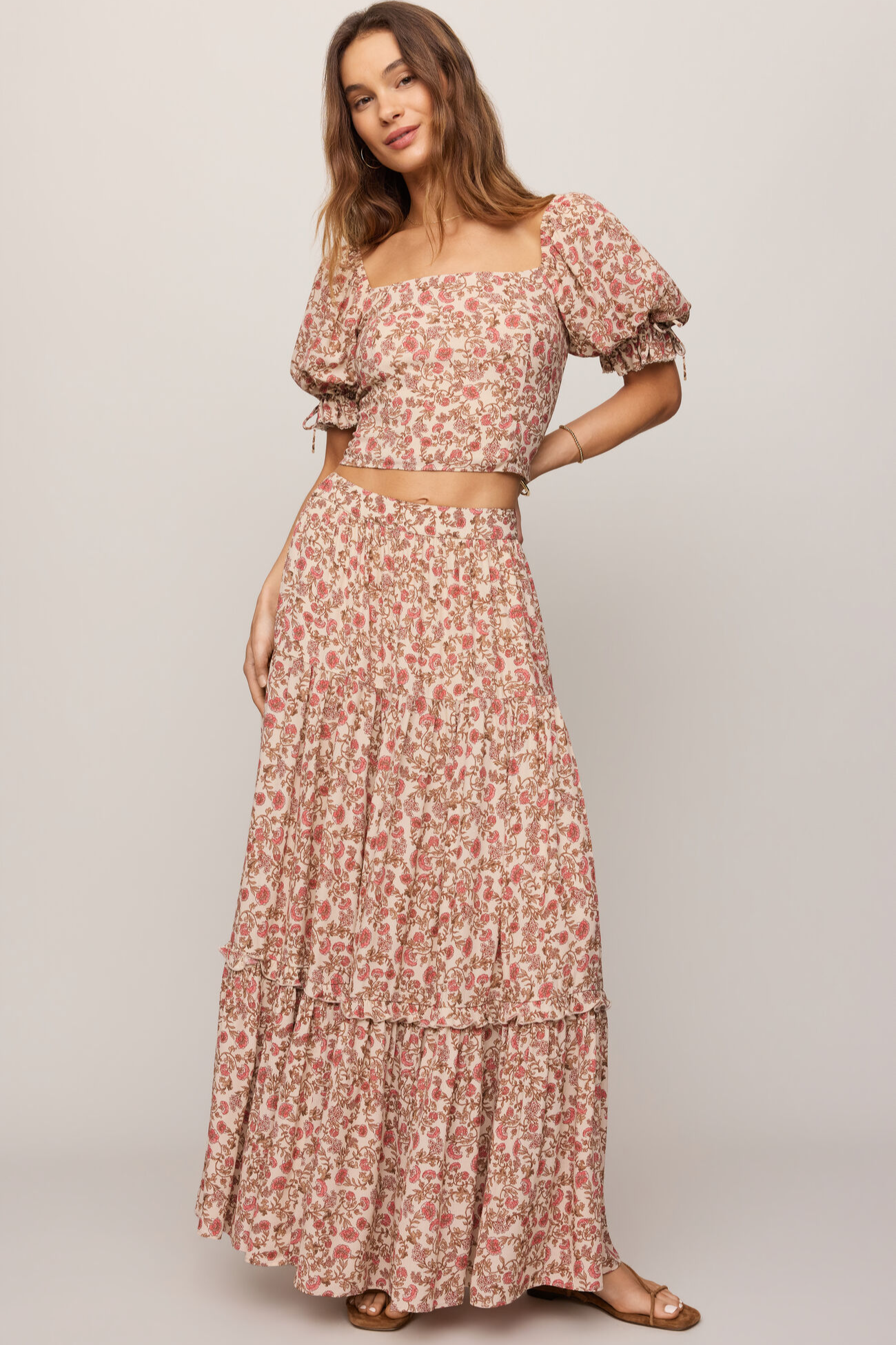 Moira Floral Top