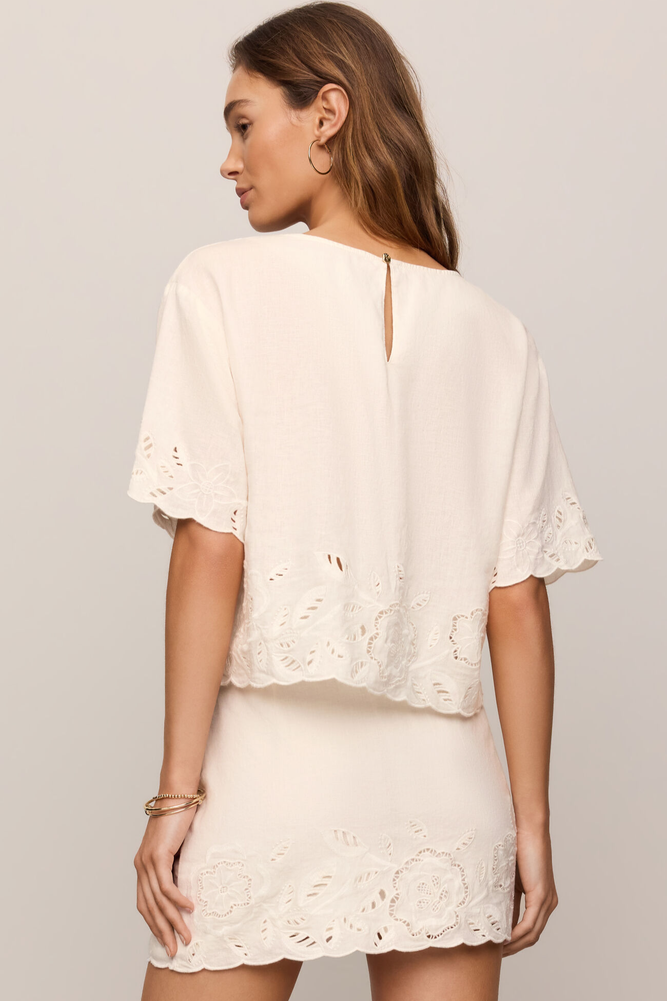 Daya Embroidered Top