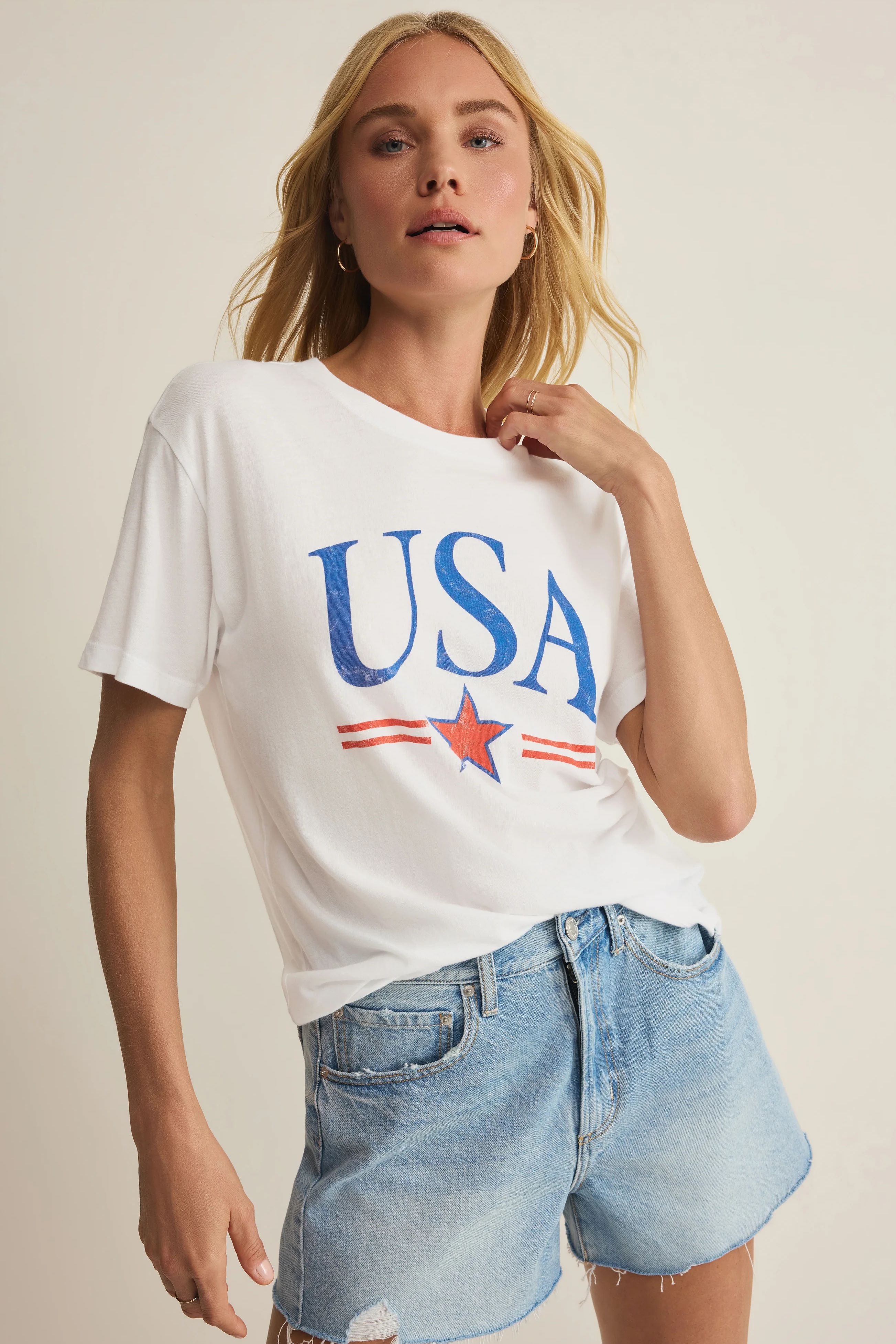 USA Star Boyfriend Tee