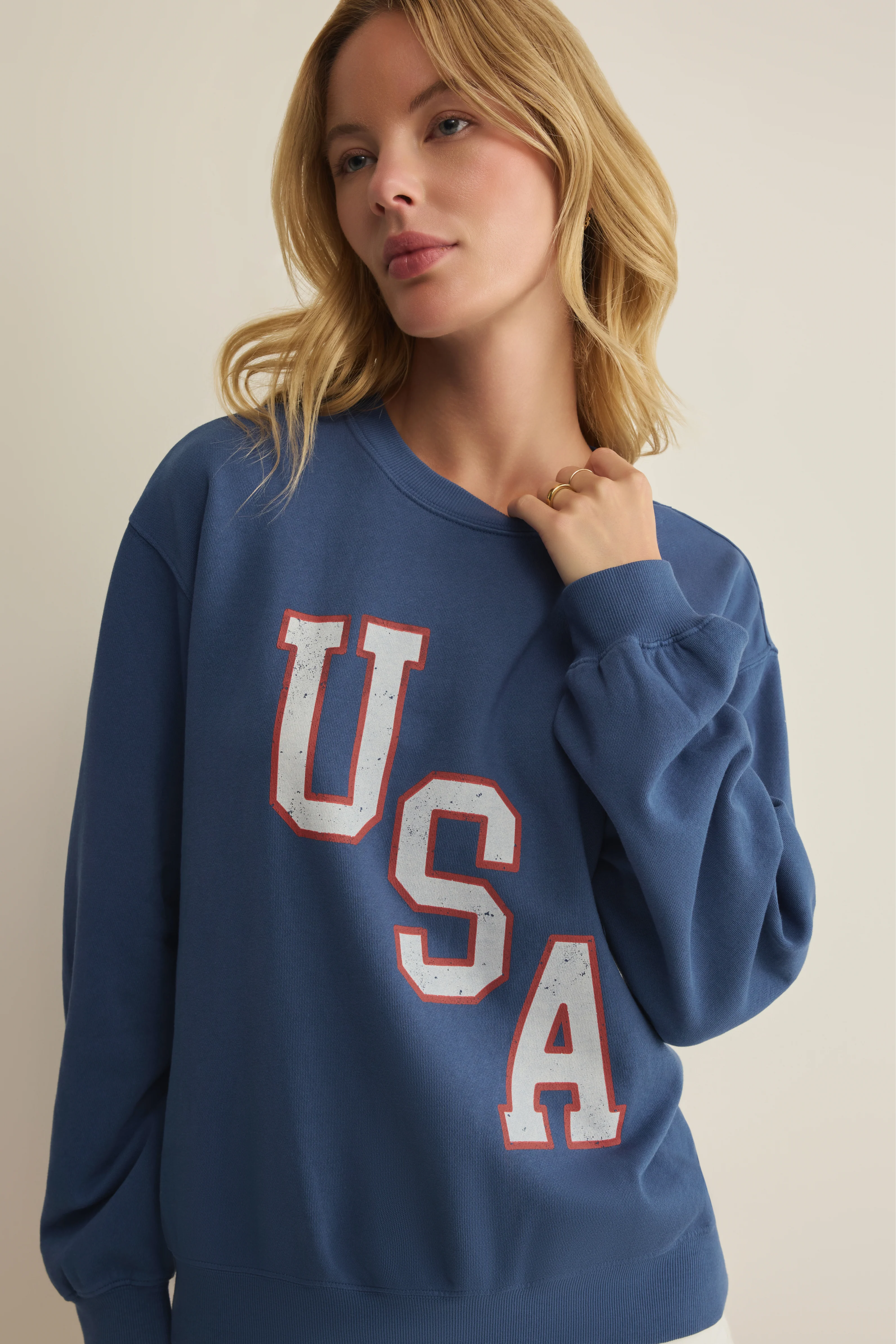 Americana Boyfriend Sweatshirt