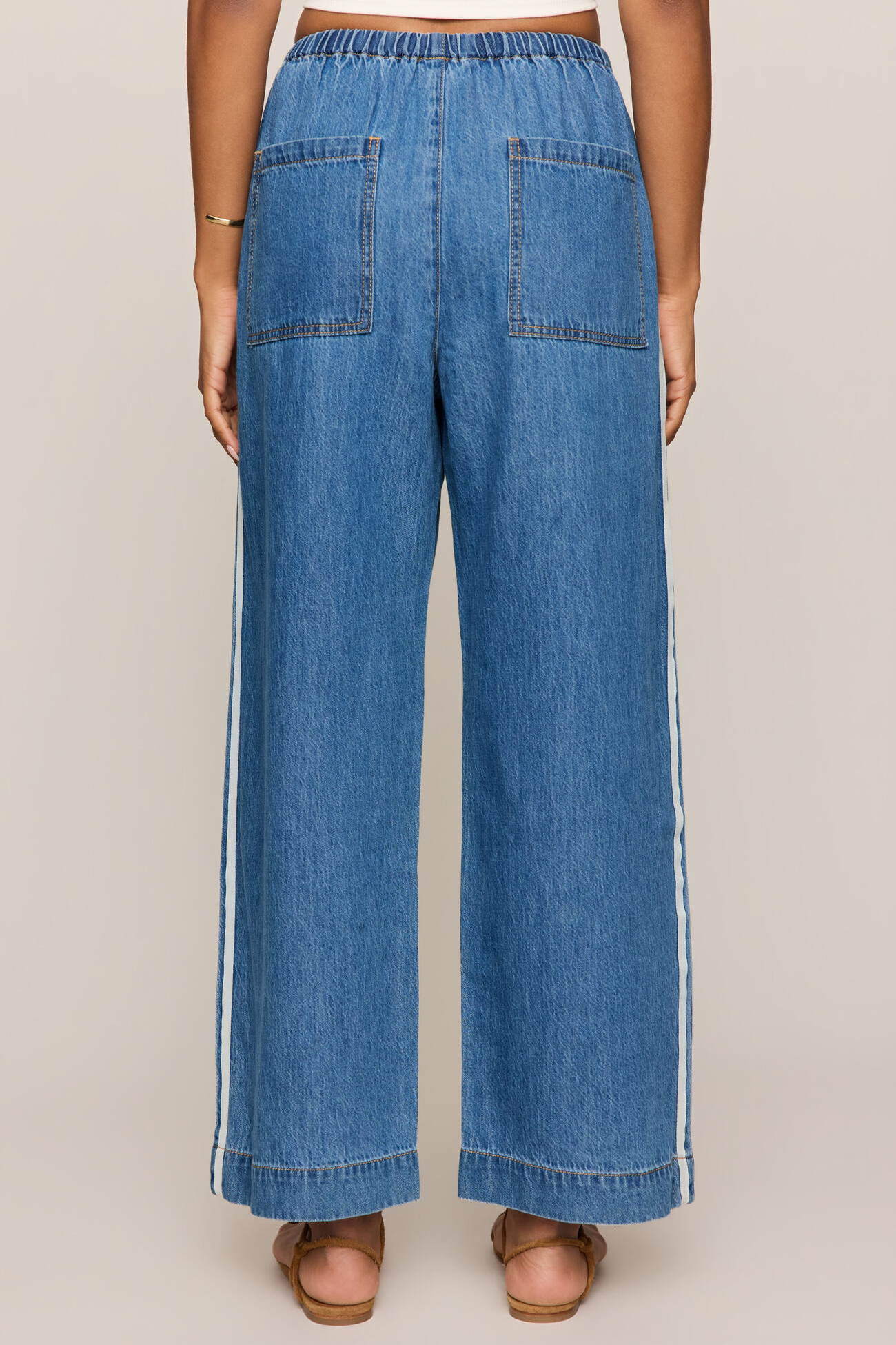 The Sidelines Denim Track Pant