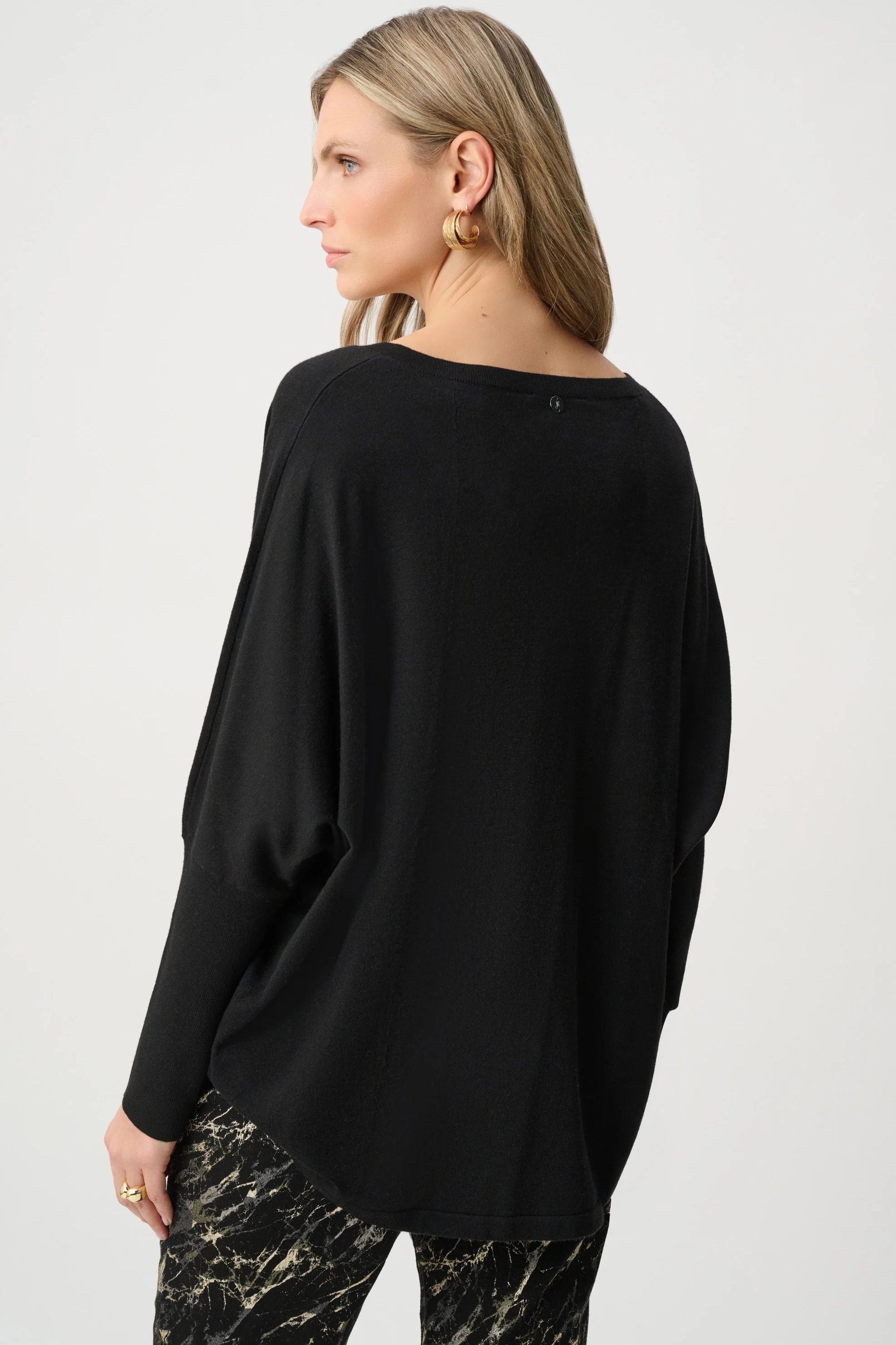 Viscose Knit Fringed Sweater