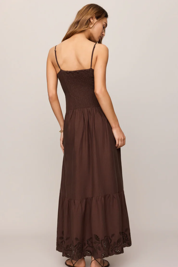 Esti Embroidered Maxi Dress