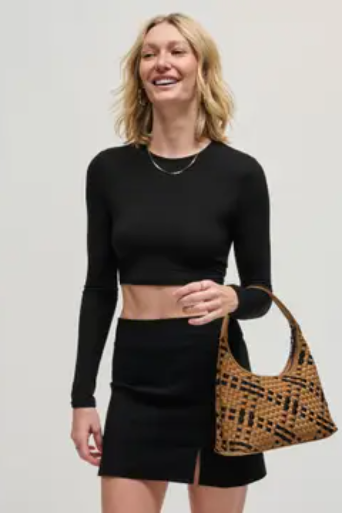 Harmonia - Woven Neoprene Shoulder Bag