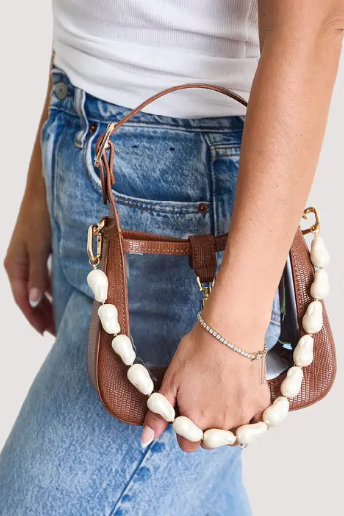 Chunky Pearl Handbag Strap