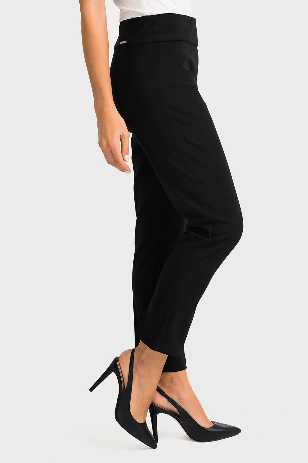 Joseph Ribkoff Black Classic Cropped Pant Style 181089
