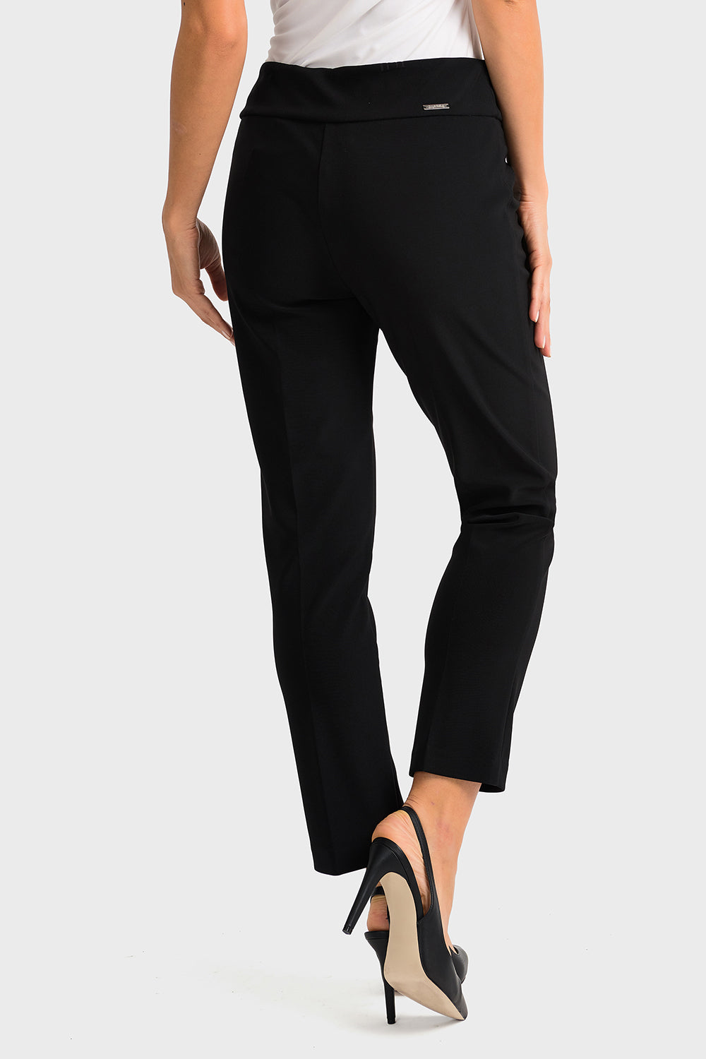 Joseph Ribkoff Black Classic Cropped Pant Style 181089