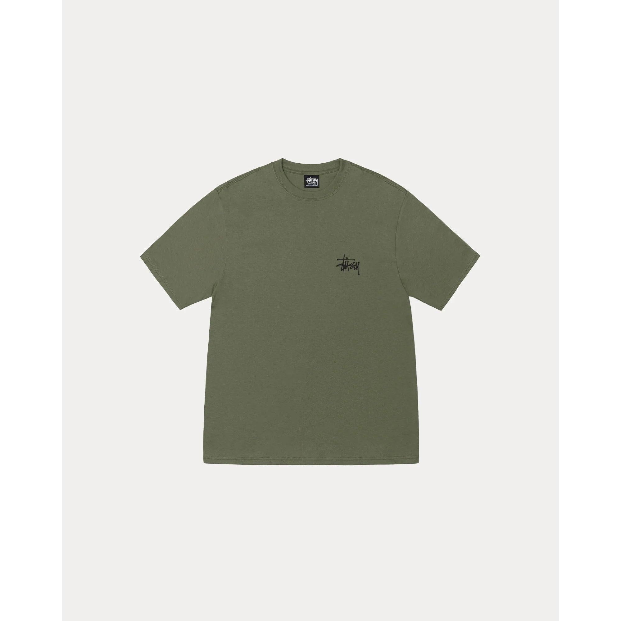 Stussy Stock New York Tee Olive