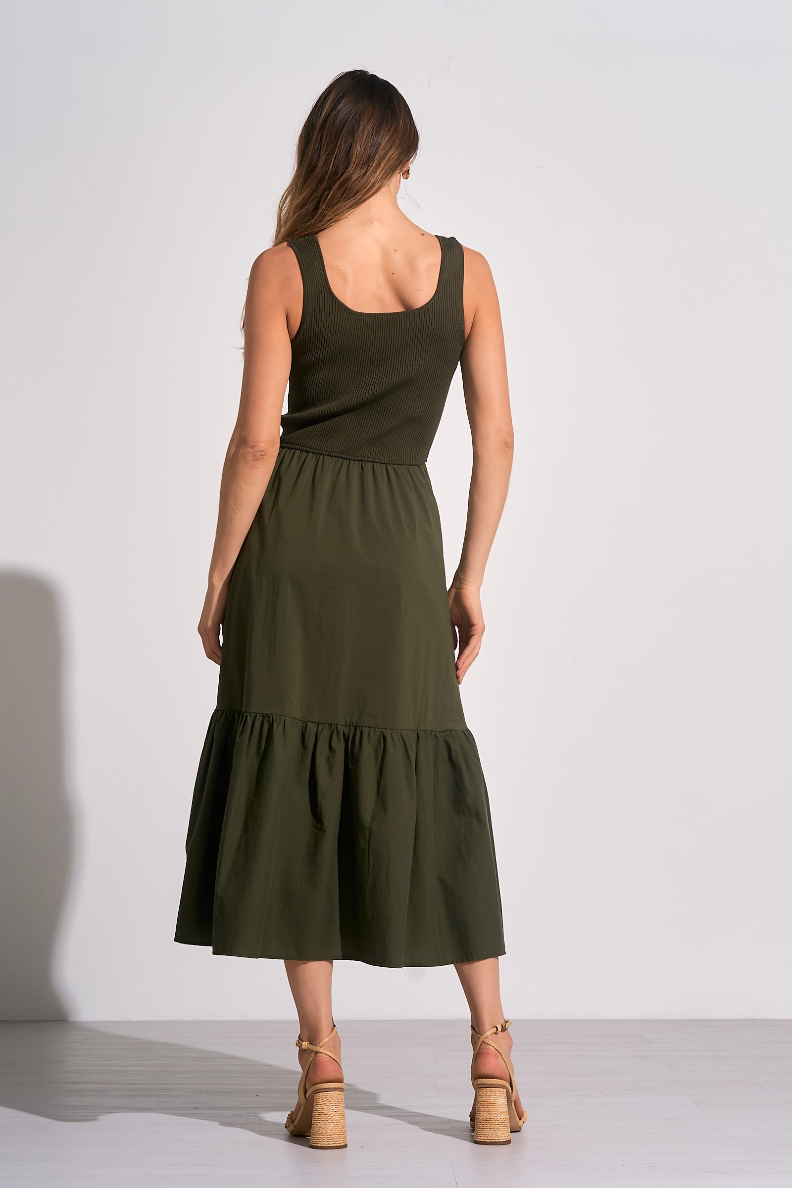 Rhodes Dress Olive