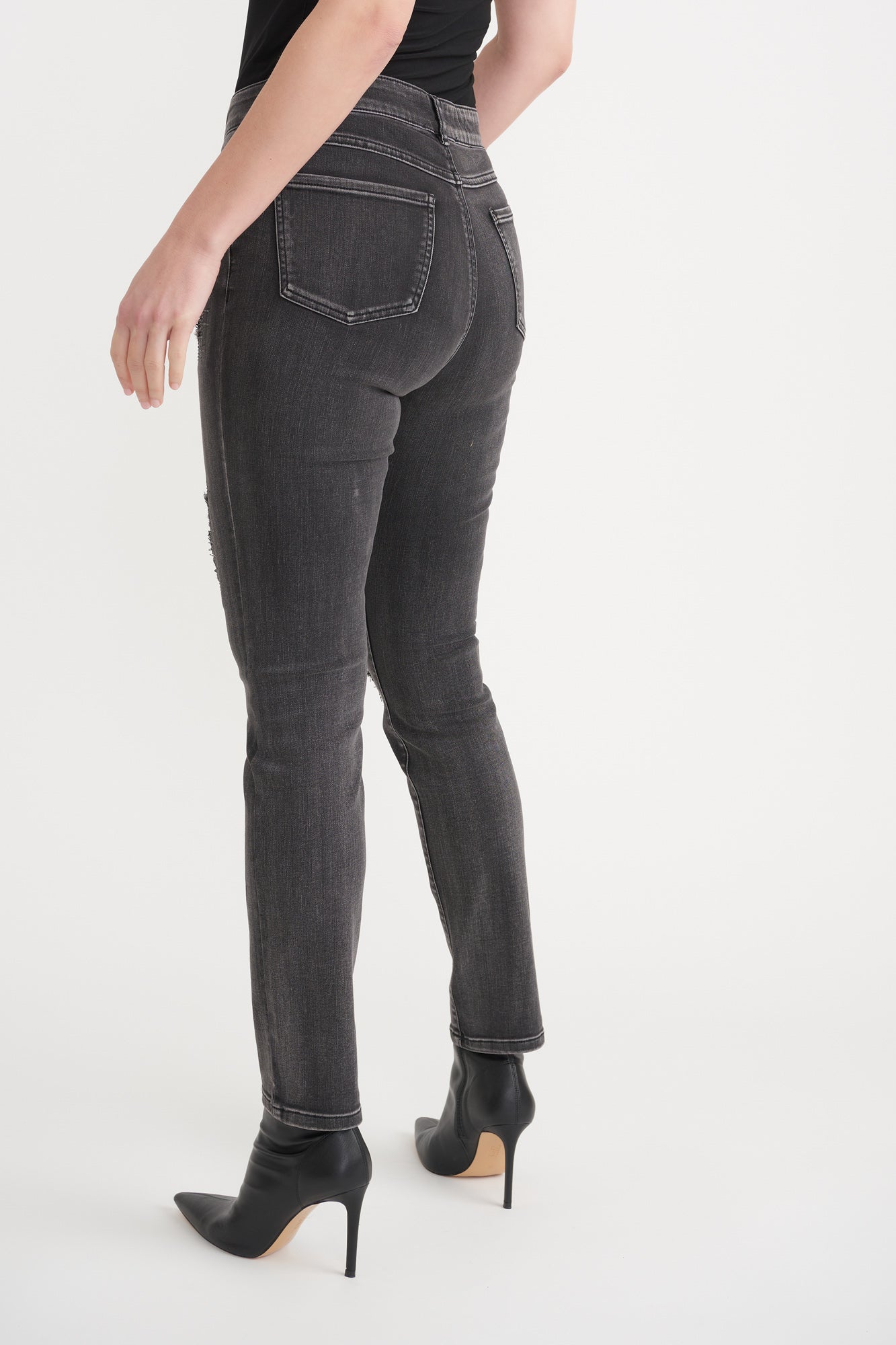 Joseph Ribkoff Grey Pants Style 203072