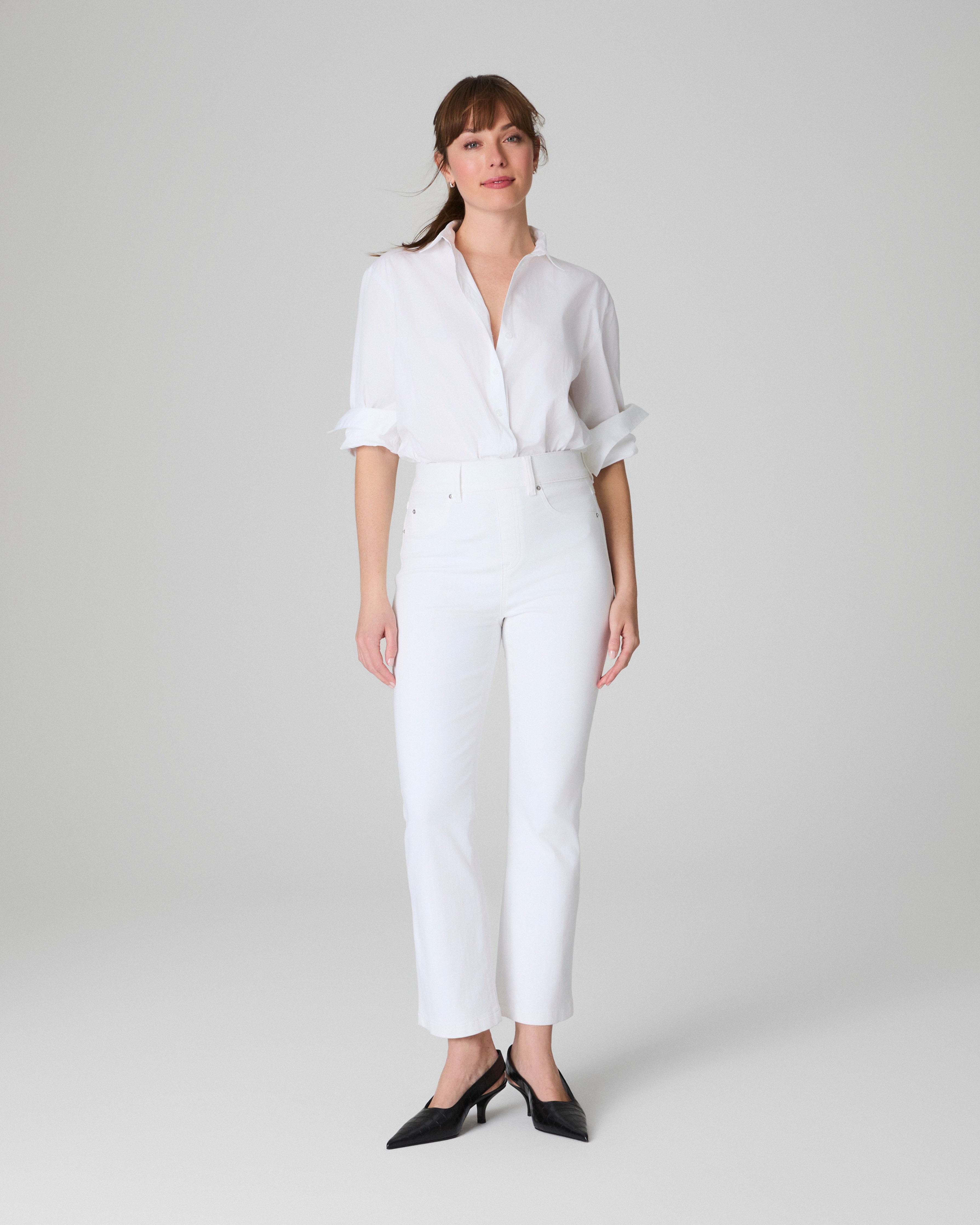 SPANXshape™ Original EveryWear Kick Flare Jeans | White