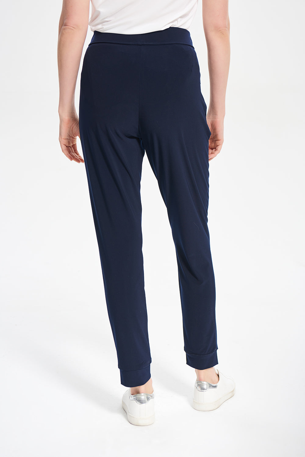 Joseph Ribkoff Midnight Blue Drawing Waist Pants Style 211317