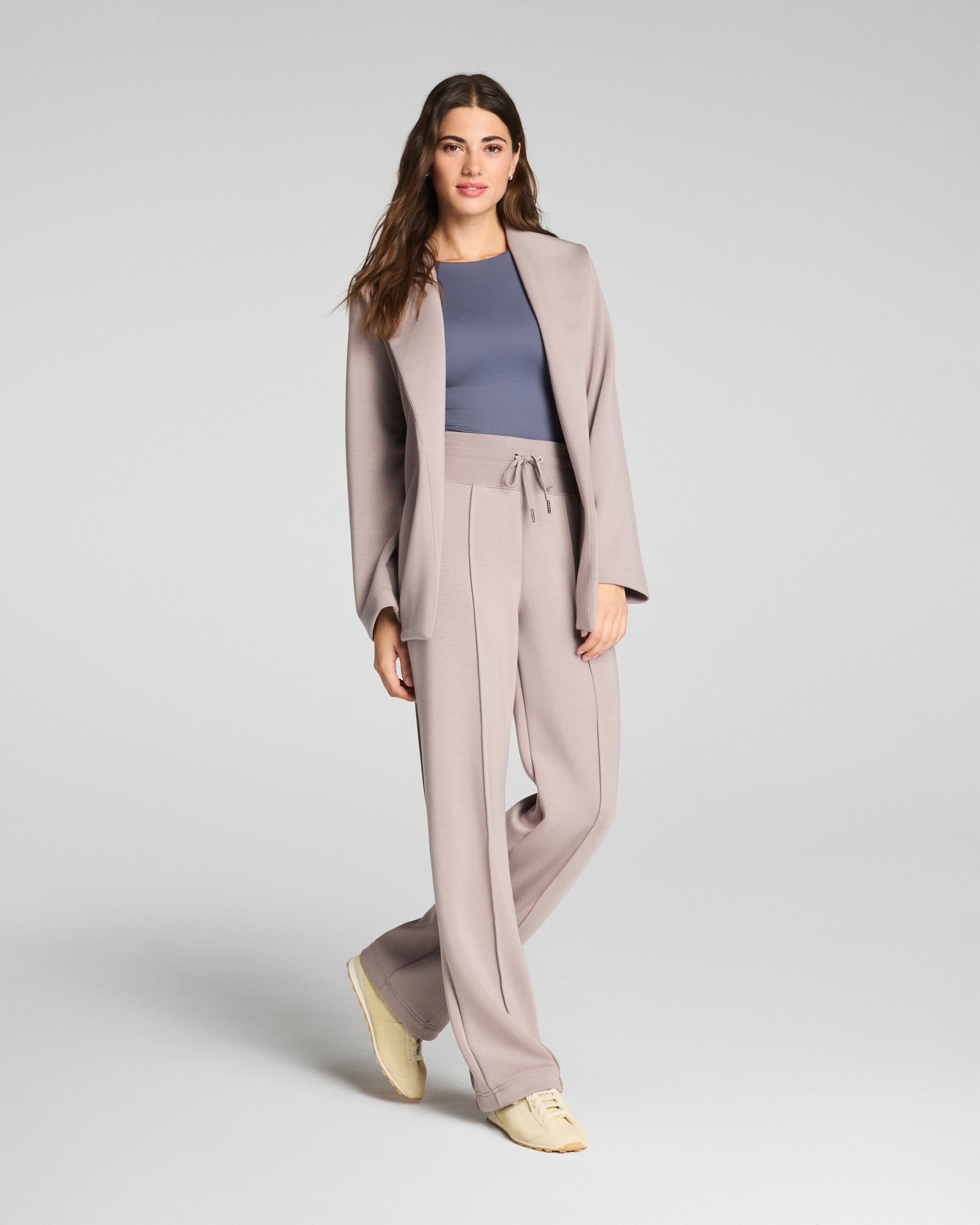 SPANX AirEssentials® Luxe Wrap Cardigan | Coastal Fog
