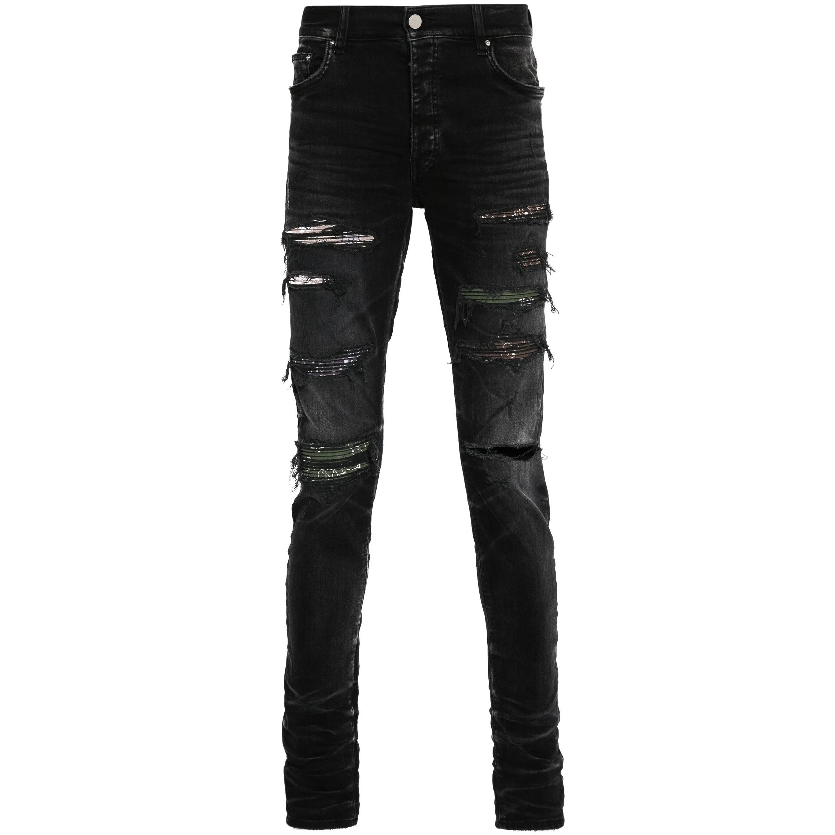 AMIRI Thrasher skinny jeans black