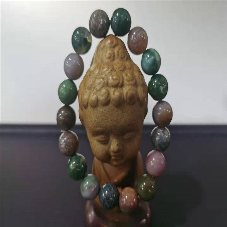 Plants Agate Live Stall Scenic Spot Colorful Bracelet