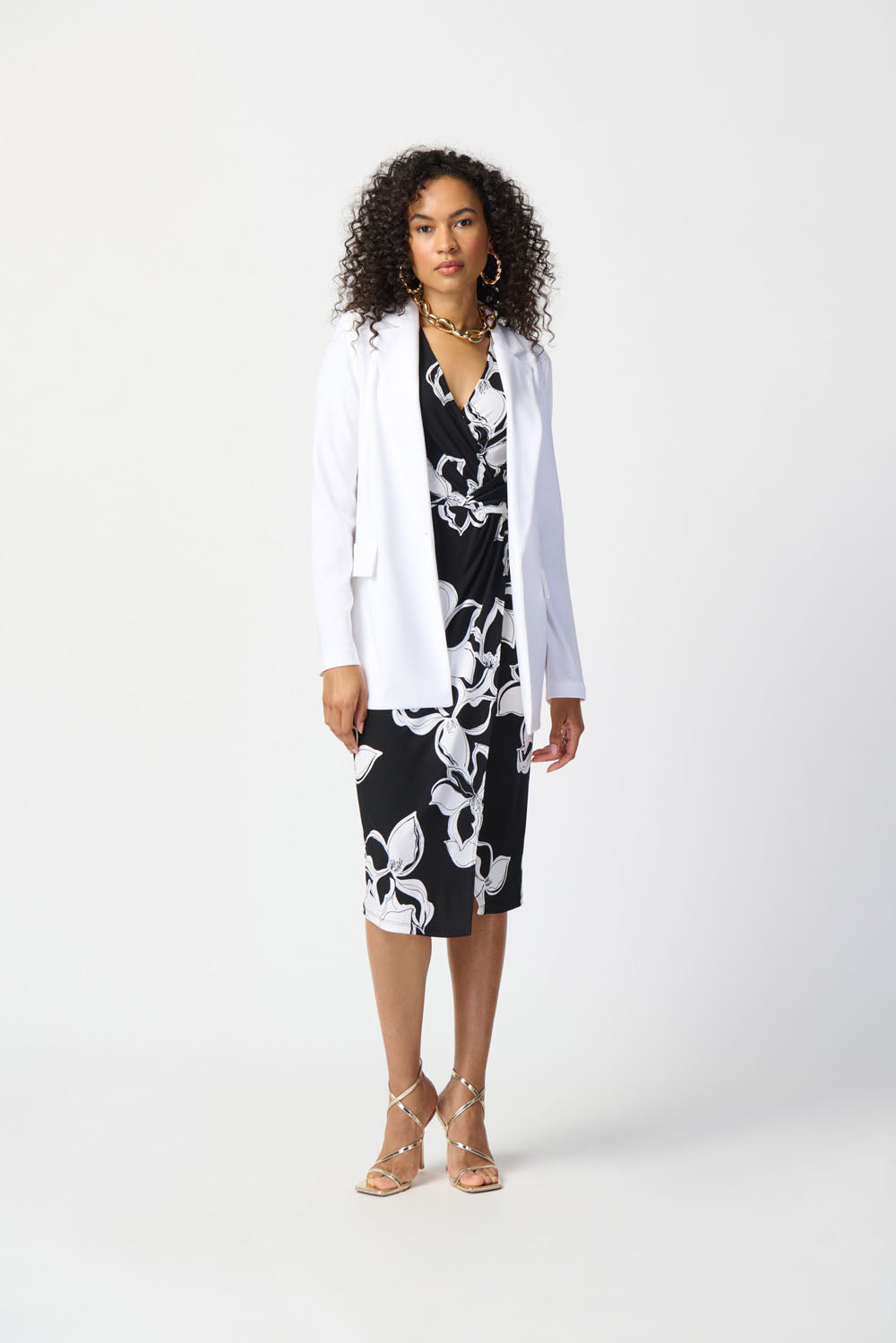 Joseph Ribkoff Vanilla Straight Blazer Style 231064