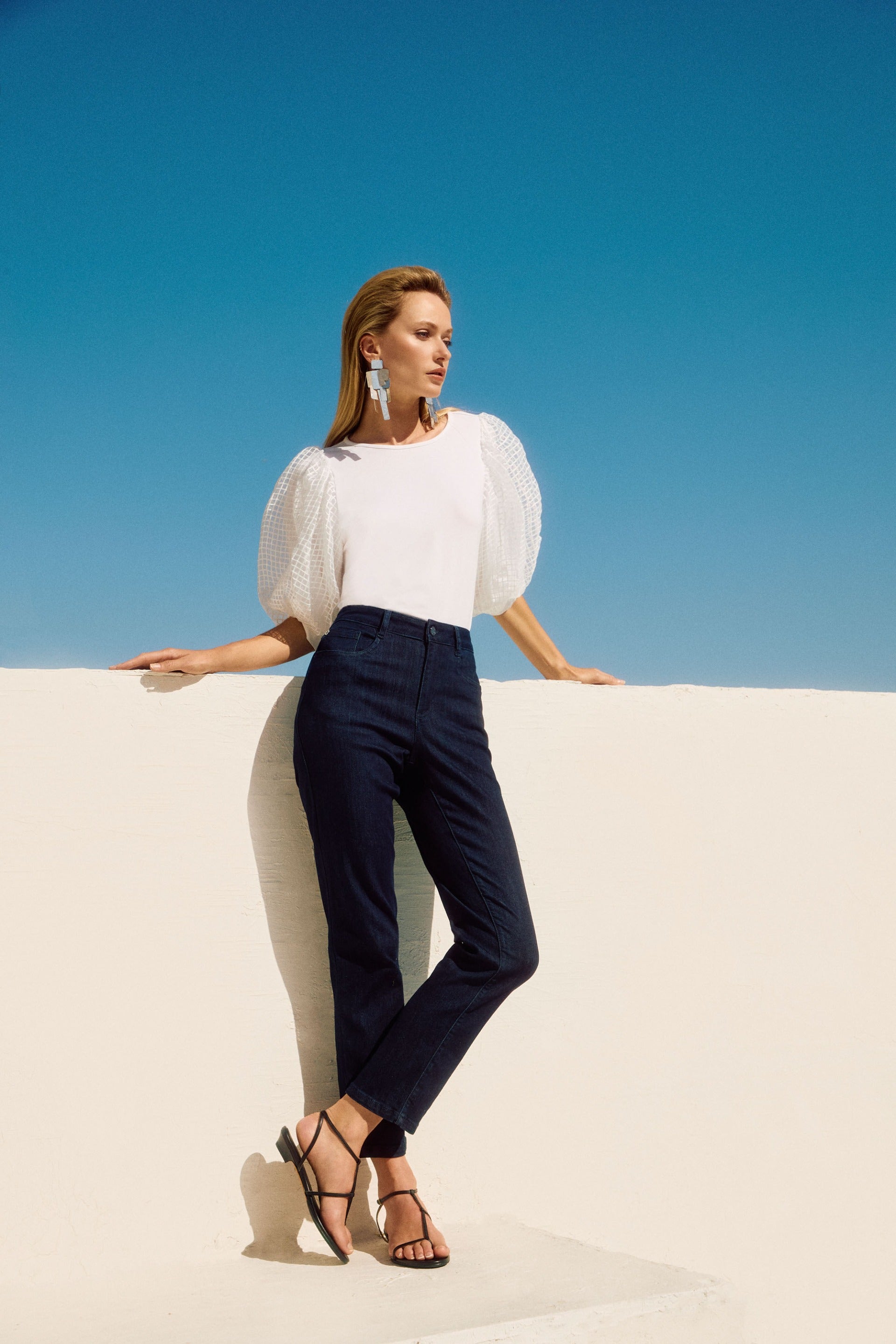 Joseph Ribkoff Classic Slim Fit Stretch Jeans Style 251966