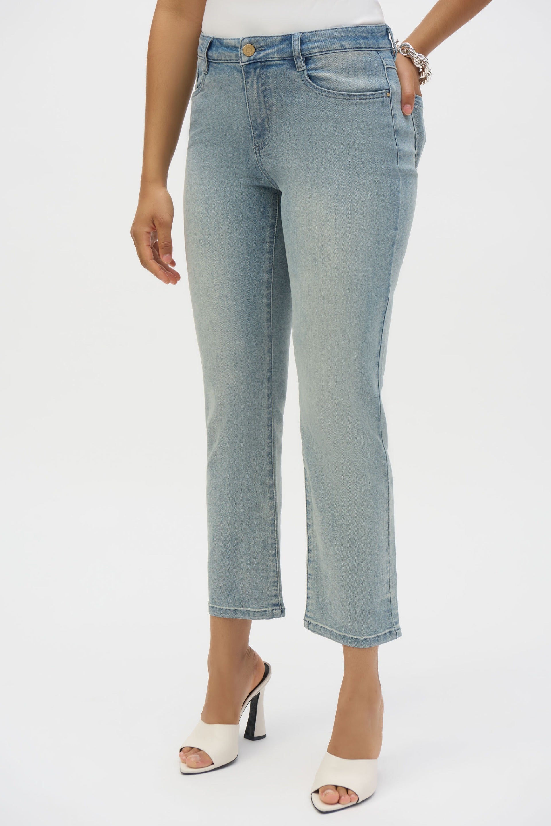 Joseph Ribkoff Classic Straight Leg Stretch Jeans Style 252926