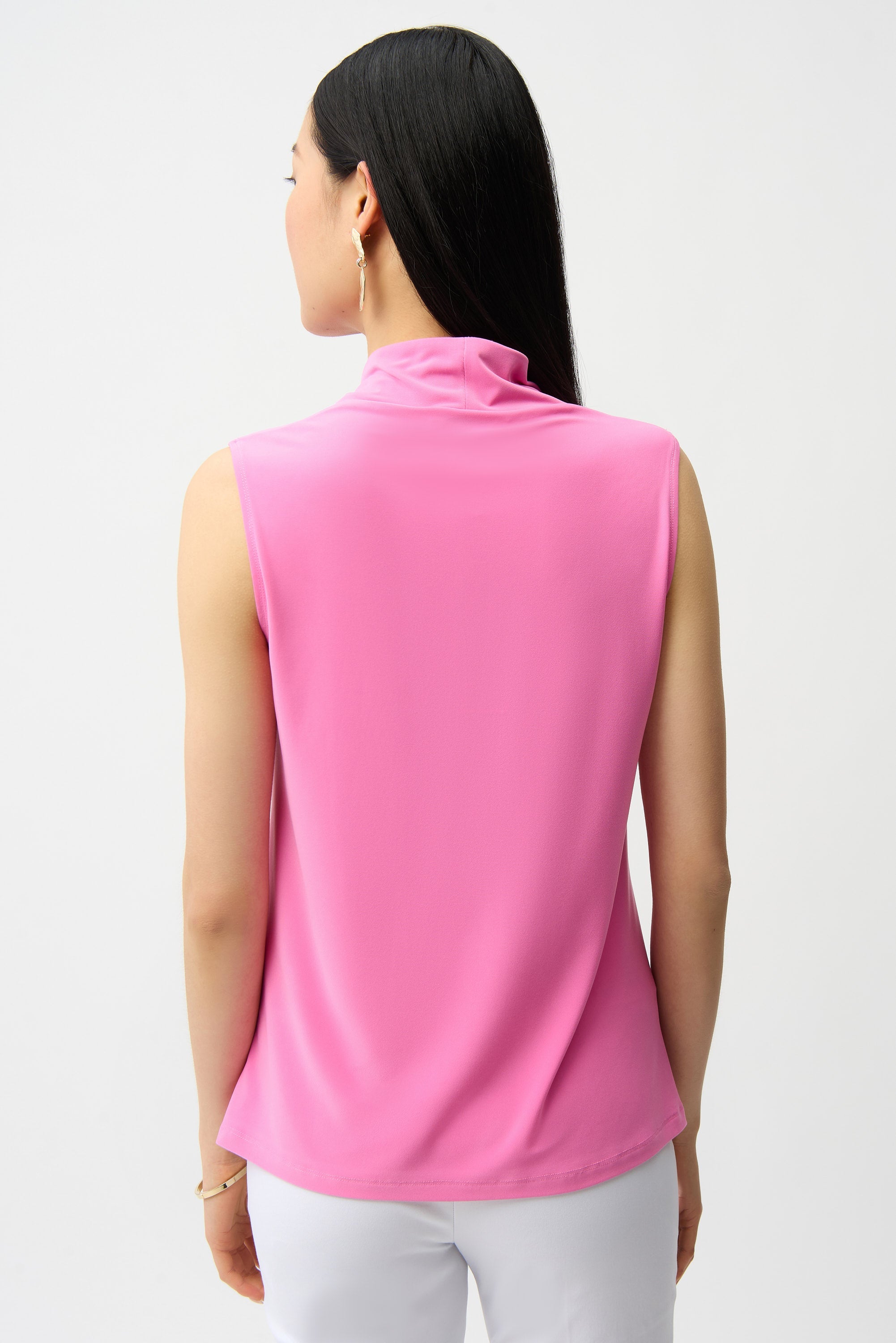 Joseph Ribkoff Sleeveless Trapeze Top With V-neckline Style 261229