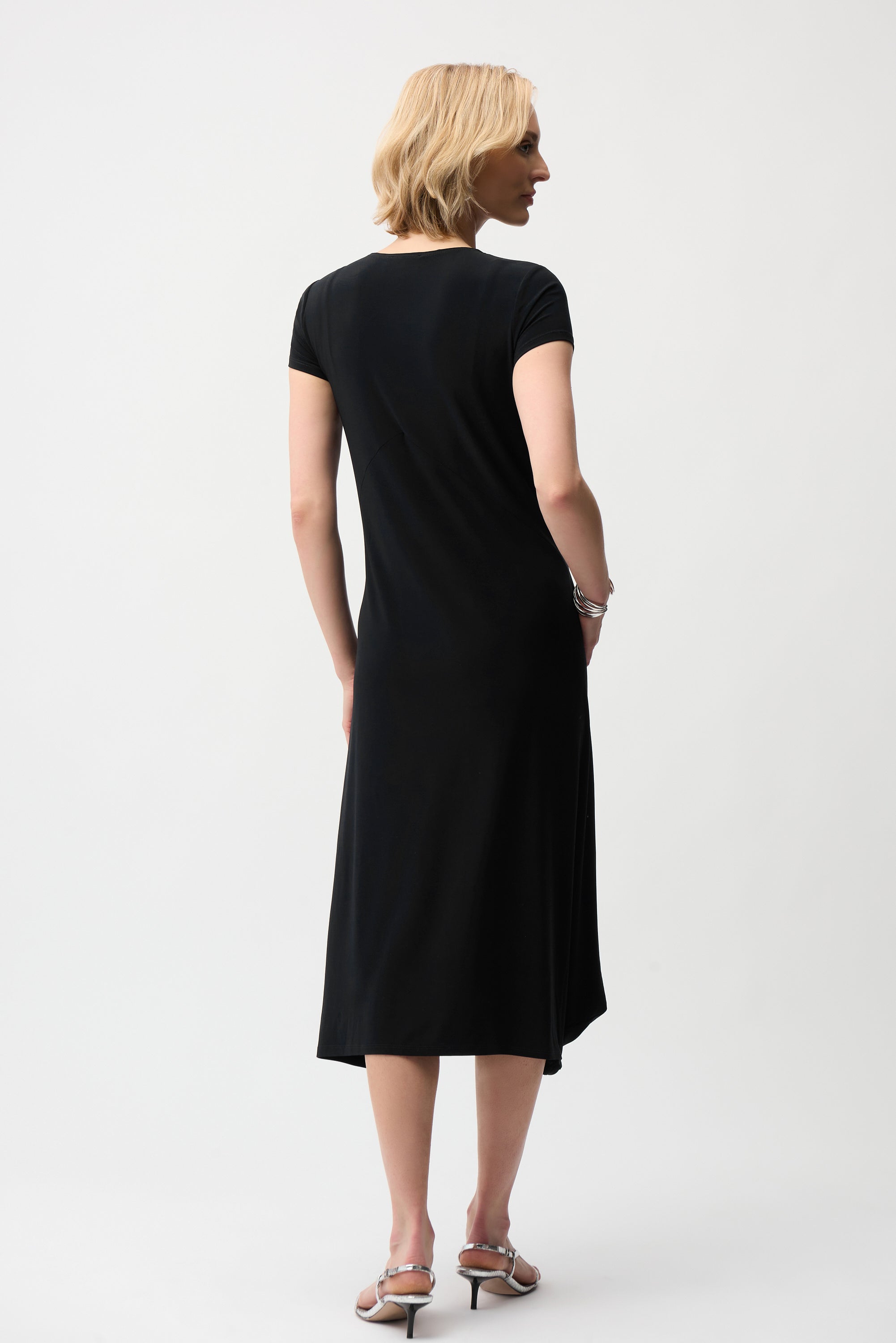Joseph Ribkoff Cocoon Dress With Scoop Neckline Style 261259