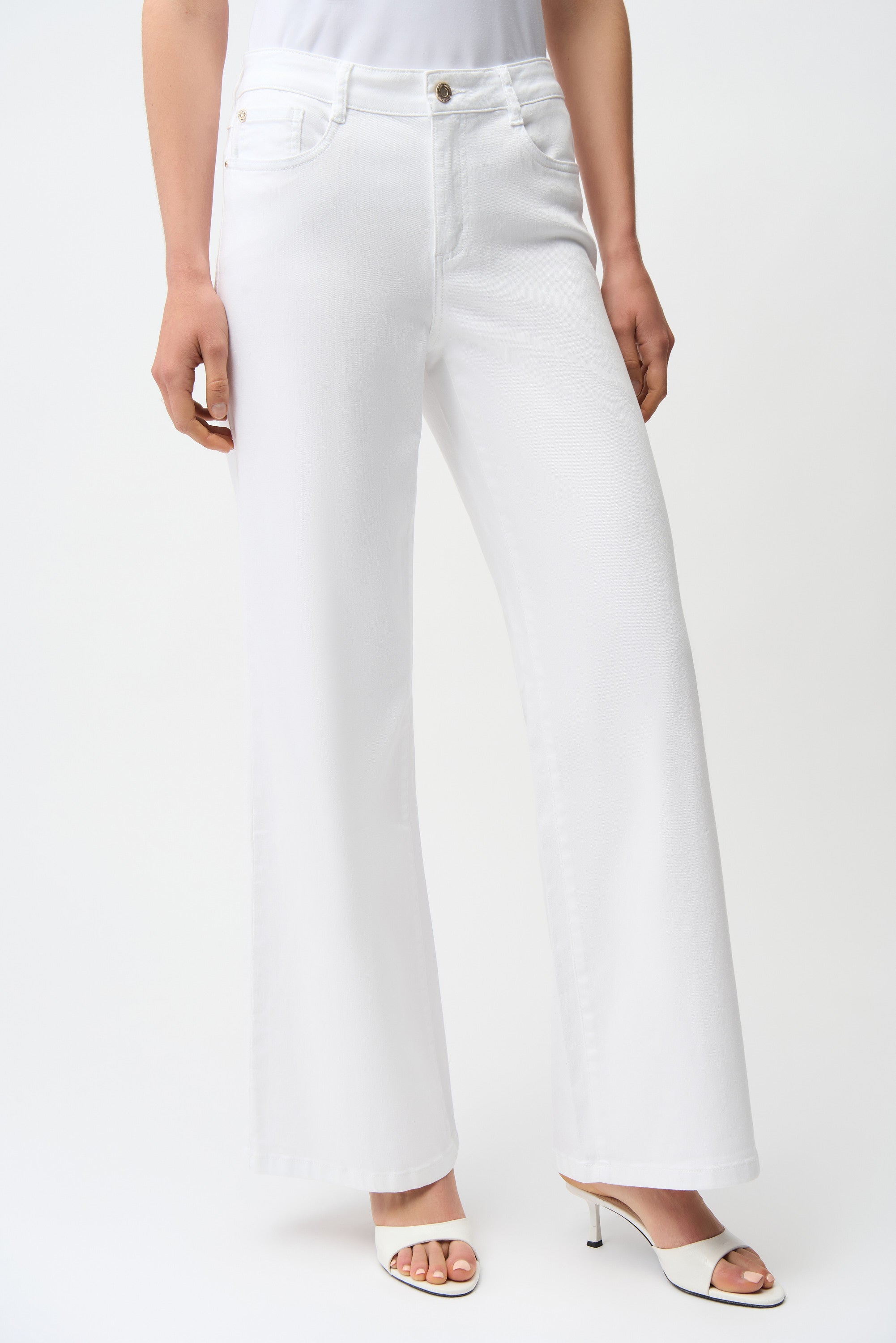 Joseph Ribkoff Classic Wide-Leg Stretch Jeans Style 261989