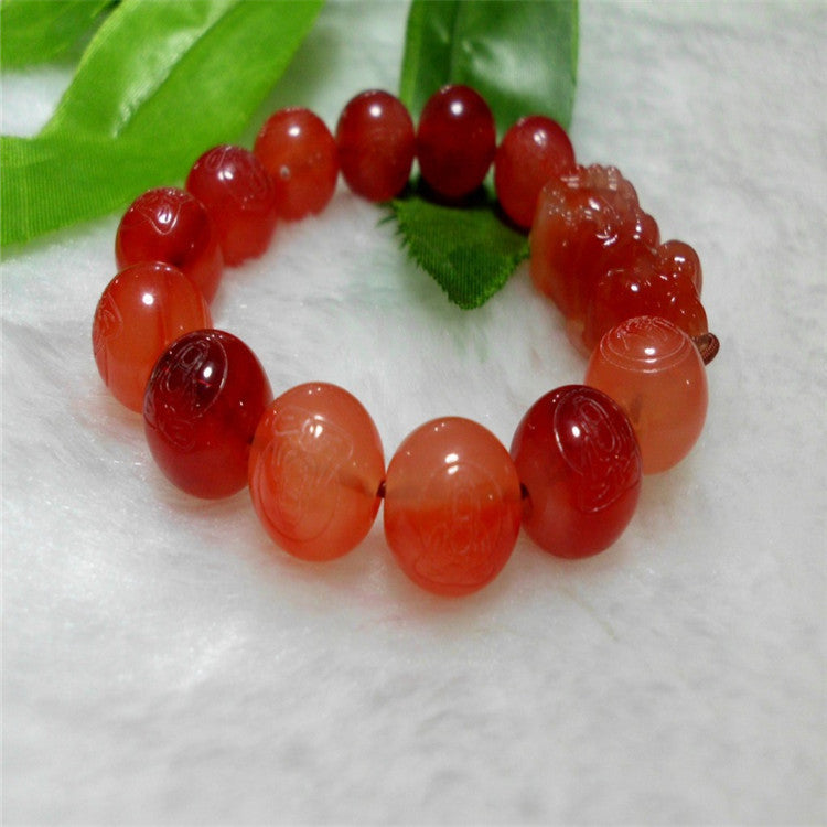 Women's & Men's Plastic Beads Imitation Beeswax Ivory Jade Bracelets