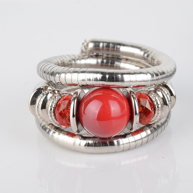 National Style Three Simple Handmade Spacer Bracelet