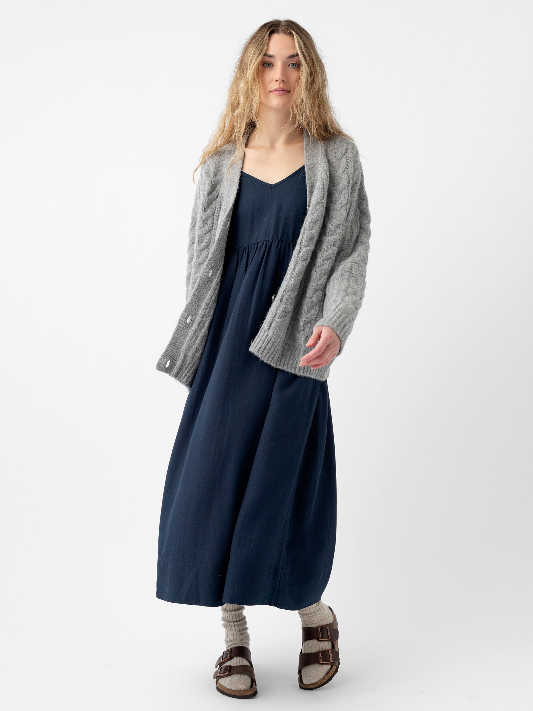 Oversized Cable Knit Cardigan - ONLINE EXCLUSIVE