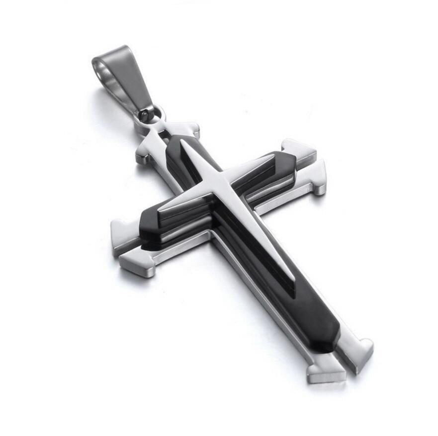Popular Pretty Cool Diamond Cross Ornament Necklaces