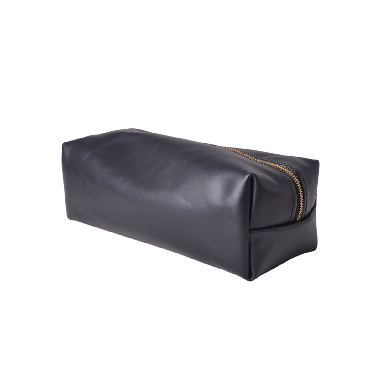Mens Dopp Kit | Black Leather