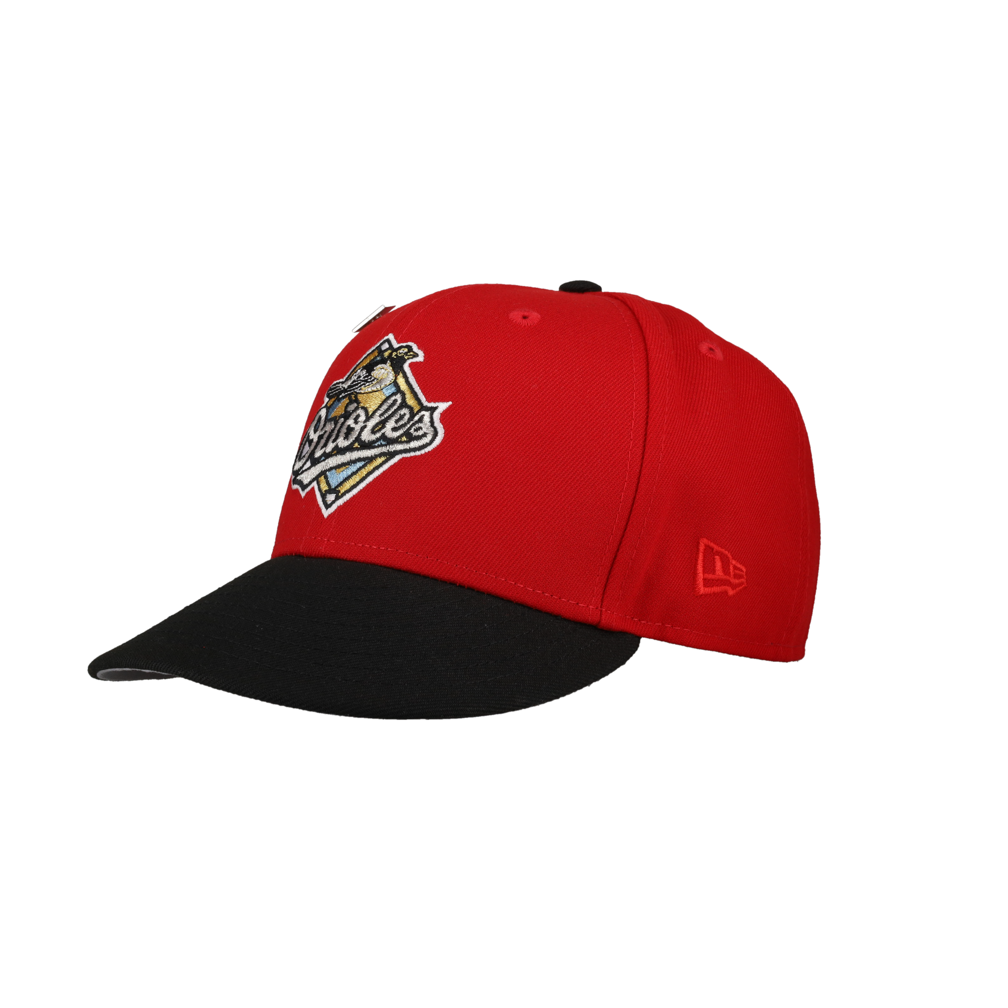 Baltimore Orioles Red 50th Season Patch 59Fifty Fitted Hat