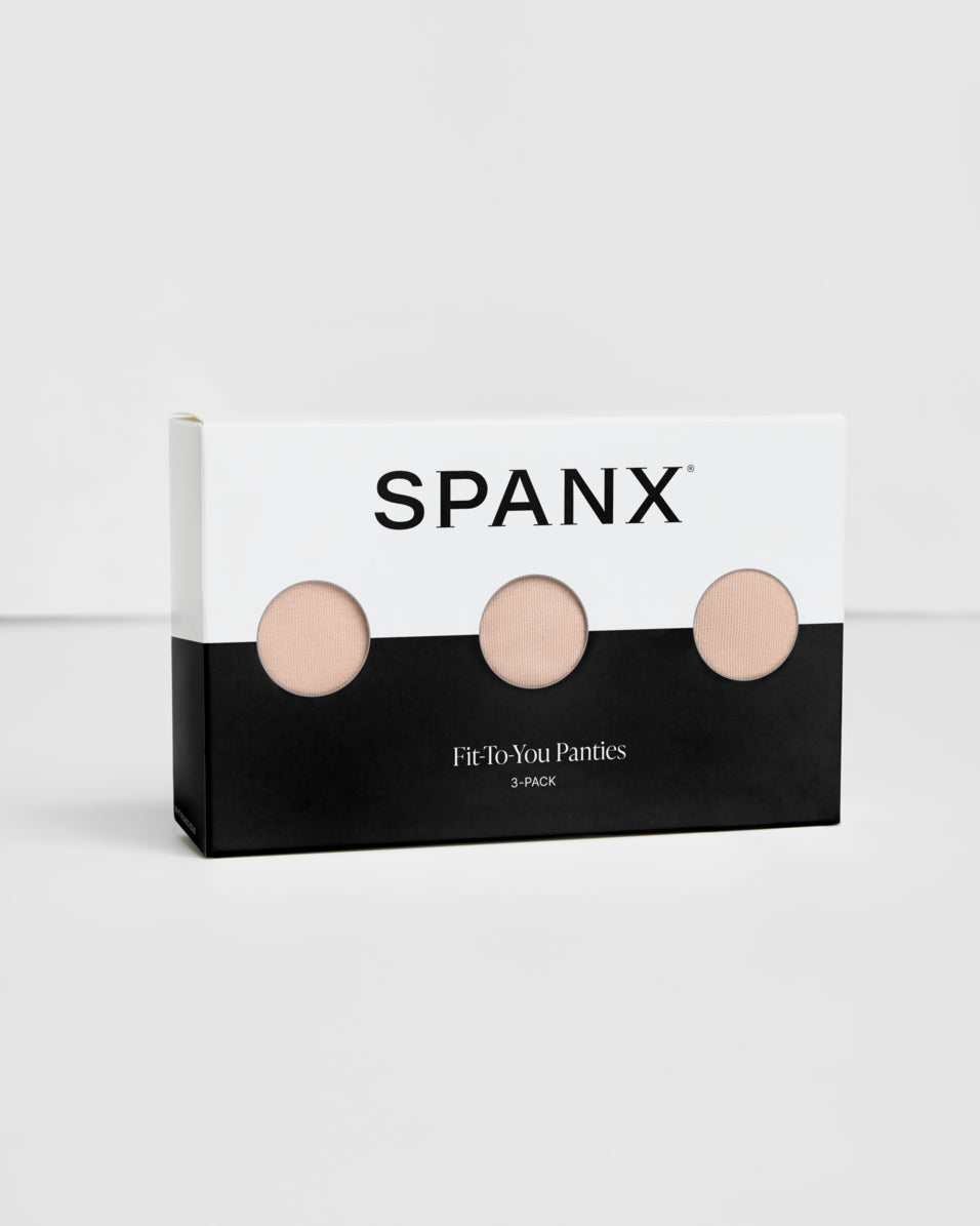 SPANXsmooth™ Fit-To-You Boyshort 3-Pack Box | Toasted Oatmeal