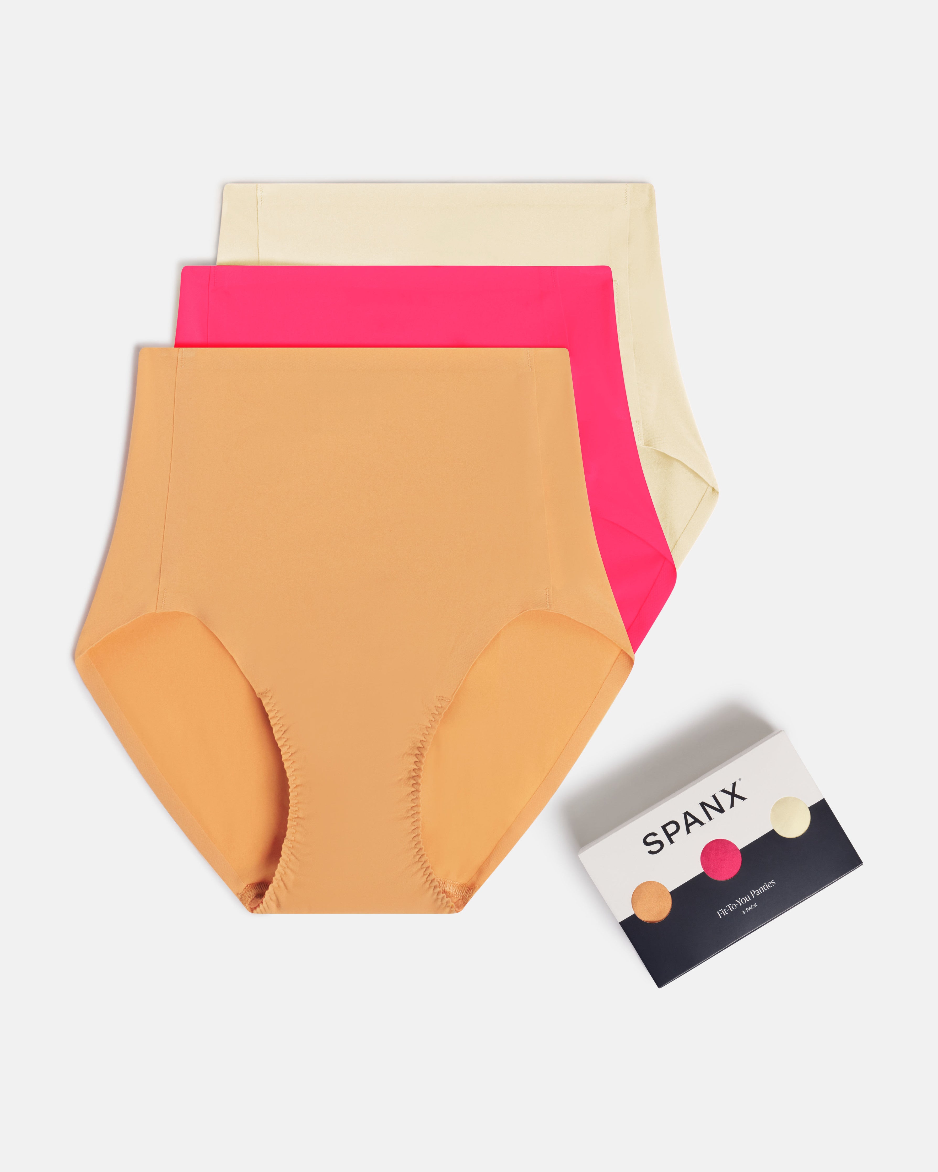 SPANXsmooth™ Fit-To-You Brief 3-Pack Box