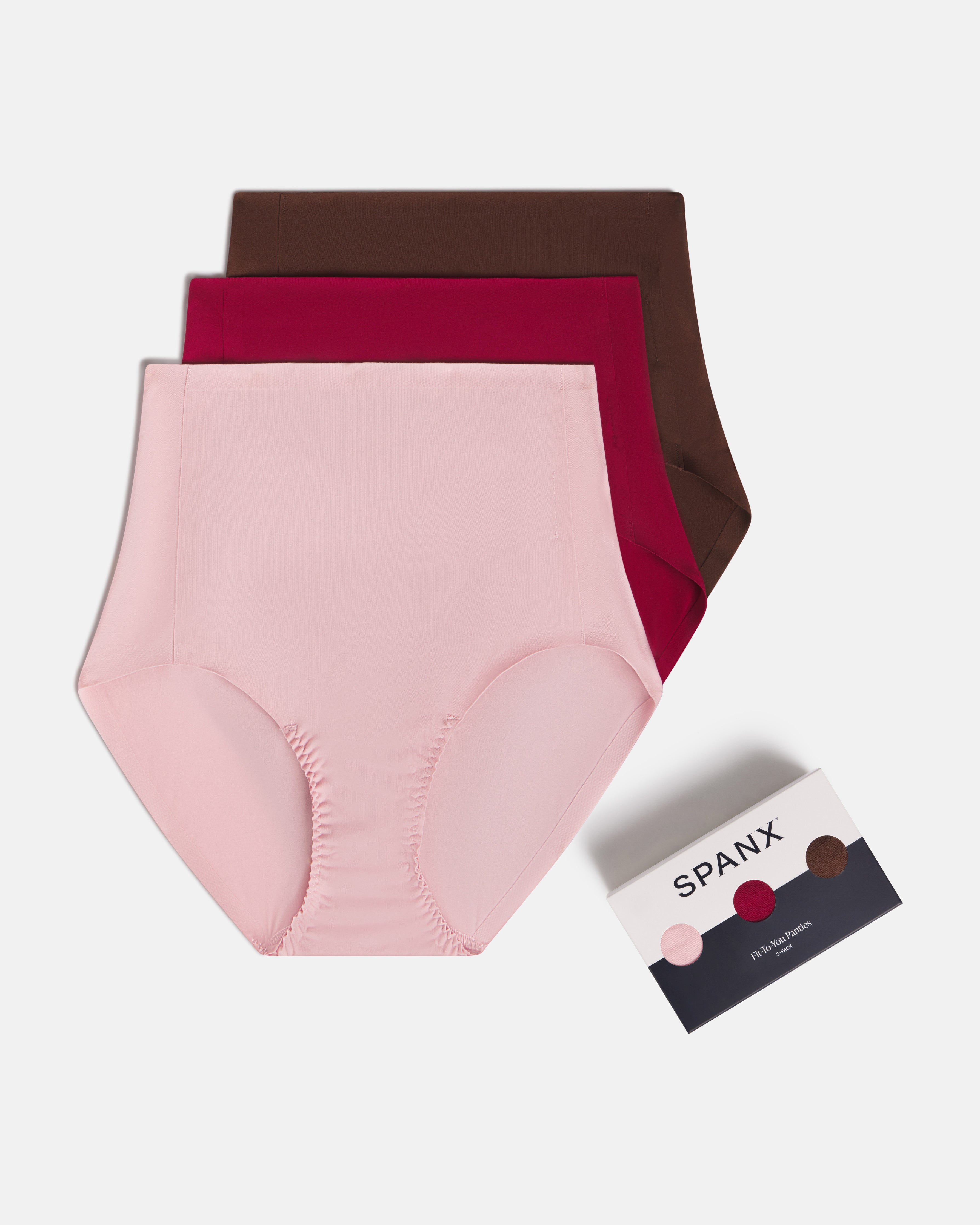 SPANXsmooth™ Fit-To-You Brief 3-Pack Box